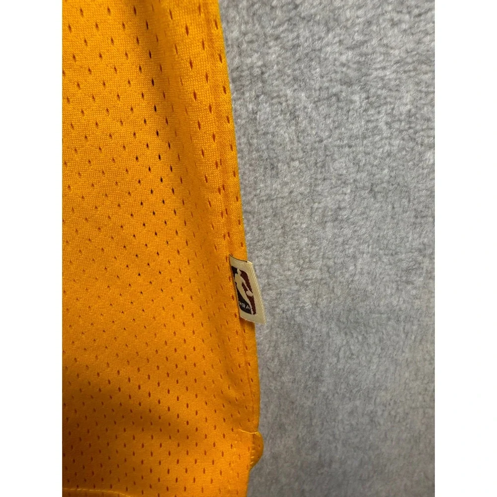 Adidas Los Angeles Lakers Jerry West 44 Hardwood Classics Jersey Yellow XXL New